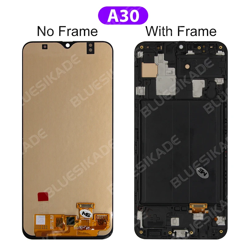 Go! 6.4" Super AMOLED For Samsung galaxy A30 A30S LCD SM-A30 A305 Display Touch Screen For Samsung SM-A30S A307F Assembly