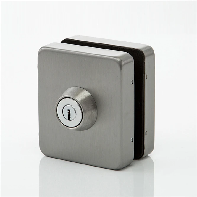 Imagem -05 - Vidro Door Lock Double Sides Open no Drilling Gate Lock Não-apertured Security Lock 1012 mm Aço Inoxidável