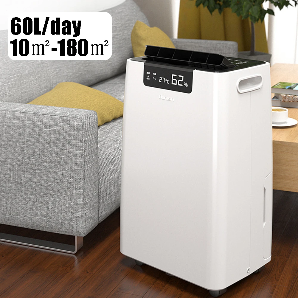 DOROSIN ER-660E Dehumidifier High-power Household Dryer Basement Villa Fast Dehumidifier 10㎡-180㎡ Household Air Dryer 60L/Day