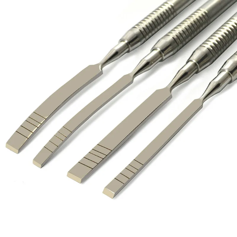 4Pcs/lot Dental Ochsenbein Chisel Tooth Bone knife Bone Mallet Tools Set Dental Implant Scraper Oral Surgery Surgical Tool