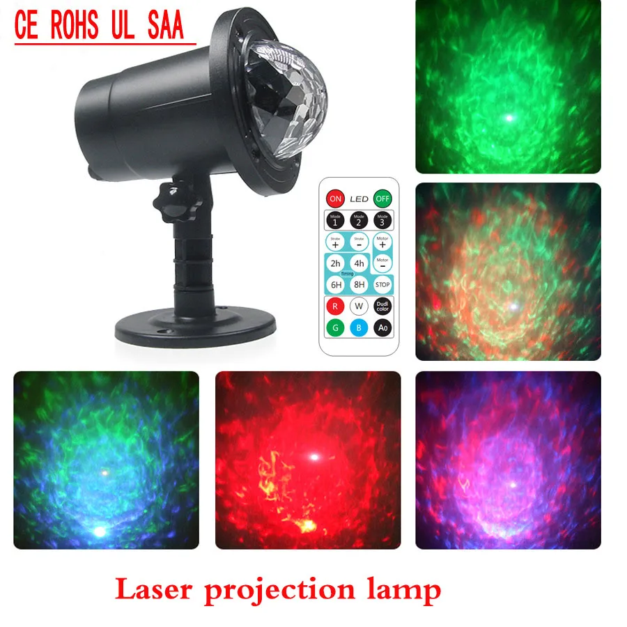 

Led Outdoor Waterproof Dynamic Water Lamp Flame Lamp Laser Inserted Lawn Projector Lamp Bar Radium Lamp