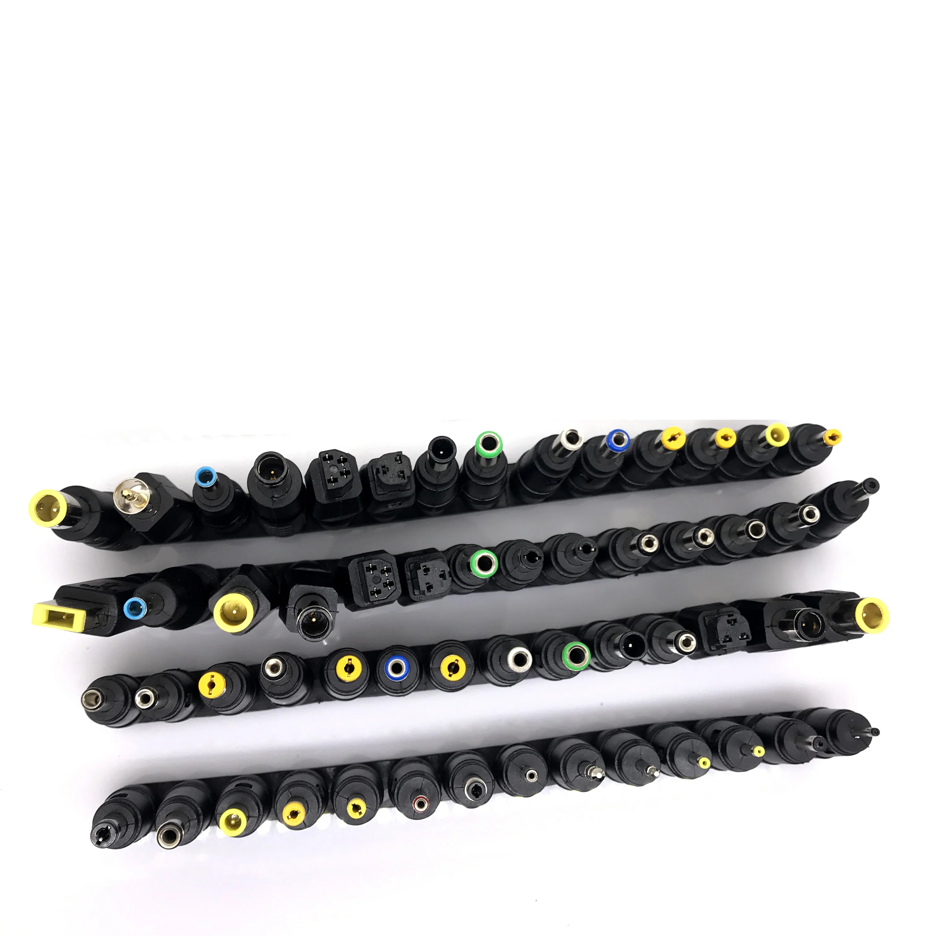 66個ユニバーサルノートパソコンのac dcジャック電源アダプタコネクタプラグhp ibm、デル、アップルレノボエイサー東芝ノートブックケーブル