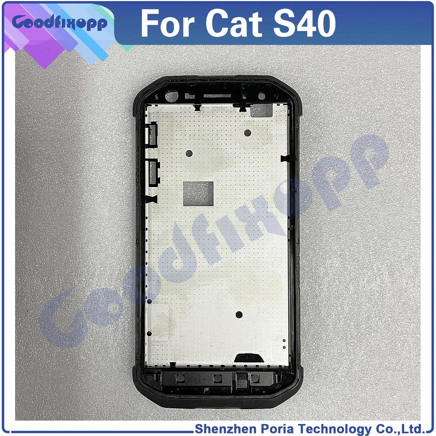 For Cat S40 LCD Frame Housing Board Faceplate Bezel Media Case Front Frame Screen Frame Middle Bezel Of The Frame