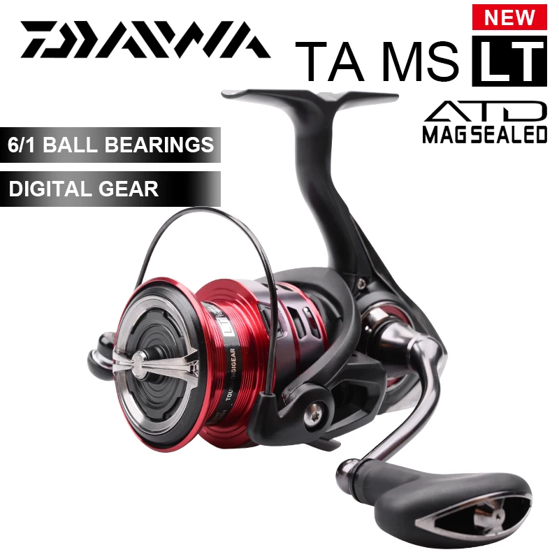 DAIWA TA MS LT Fishing Spinning Reels 1000/2000/2500/3000-C/4000-C/5000-C/6000 6+1BB Gear Ratio 5.1:1/5.2:1/5.3:1