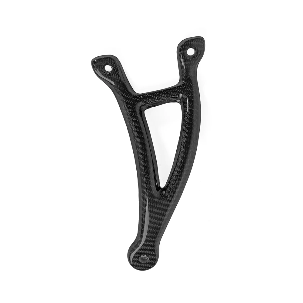 Motorcycle accessories Carbon fiber Exhaust Hanger Bracket for YAMAHA YZF R3 MT 03 2015 2016 2017