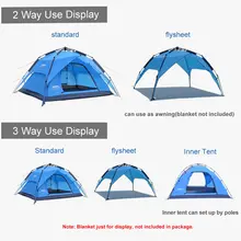 Desert Fox 3-4 Person Camping Tent #4