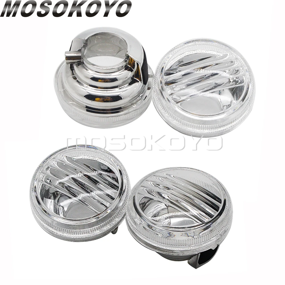 Motorcycle Turn Signal Indicator Light Lens Cover For Suzuki Boulevard M50 C50 C90 VL800 M109R C109R Intruder C1800R 1500 M109 R