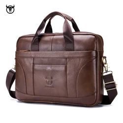 Bolsa masculina estilo carteiro, bolsa de mão em couro legítimo