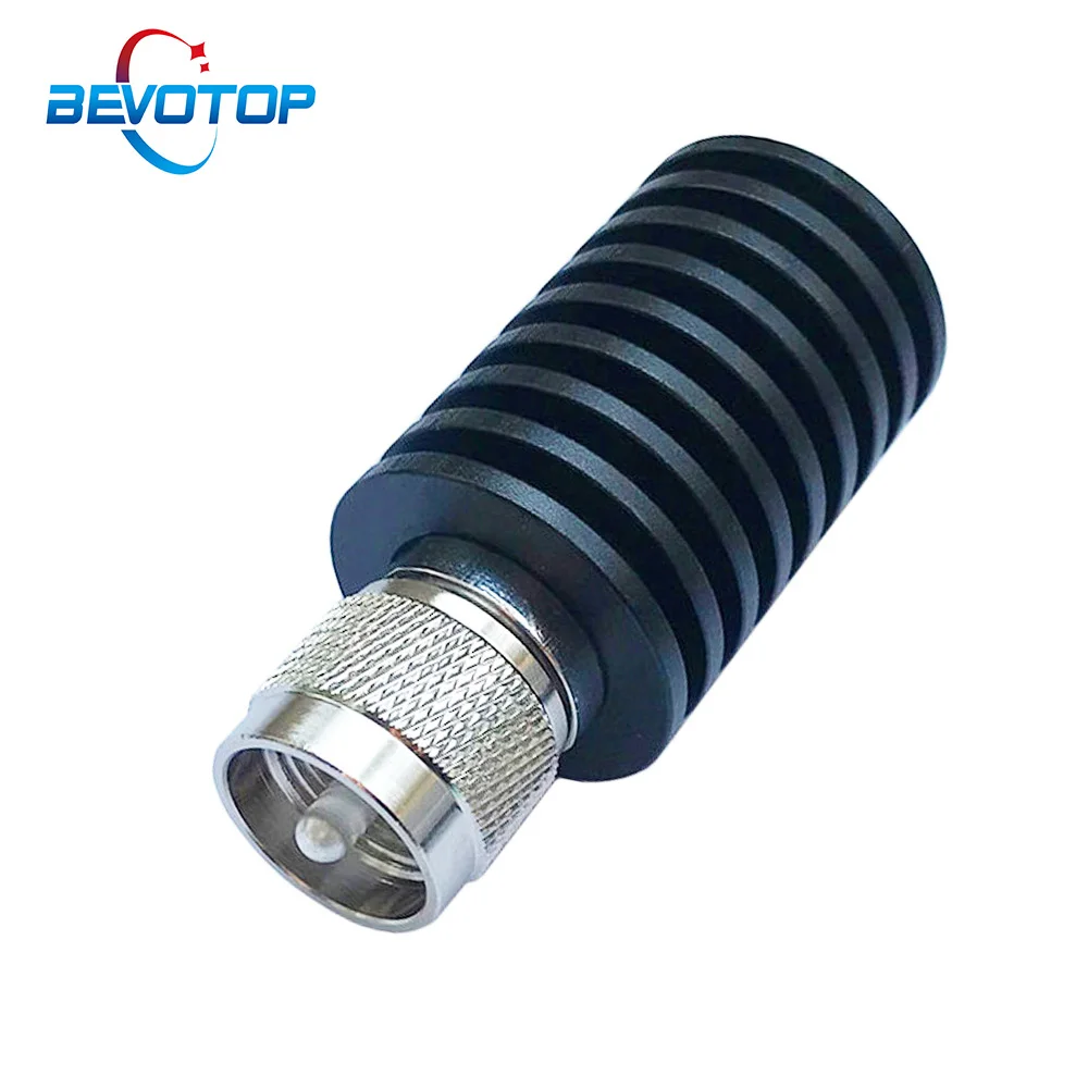 

25W UHF PL259 Male Plug RF Coaxial Termination Dummy Load 1GHz 50ohm Nickel Plated BEVOTOP