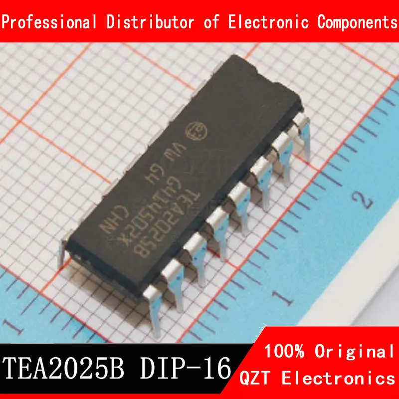 

10PCS TEA2025B DIP-16 TEA2025 DIP 2025B DIP16 new and original IC