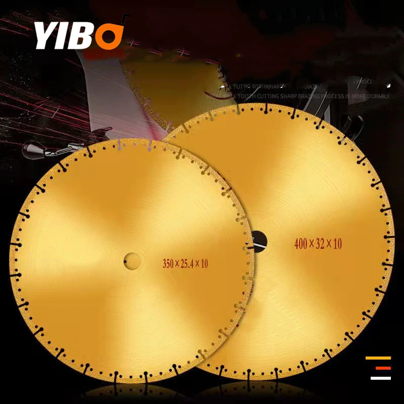 Vacuum Brazed Diamond Saw Blade For Steel Metal Stone Cast Iron Rebar Aluminum All Purpose Demolition Cutting Disc