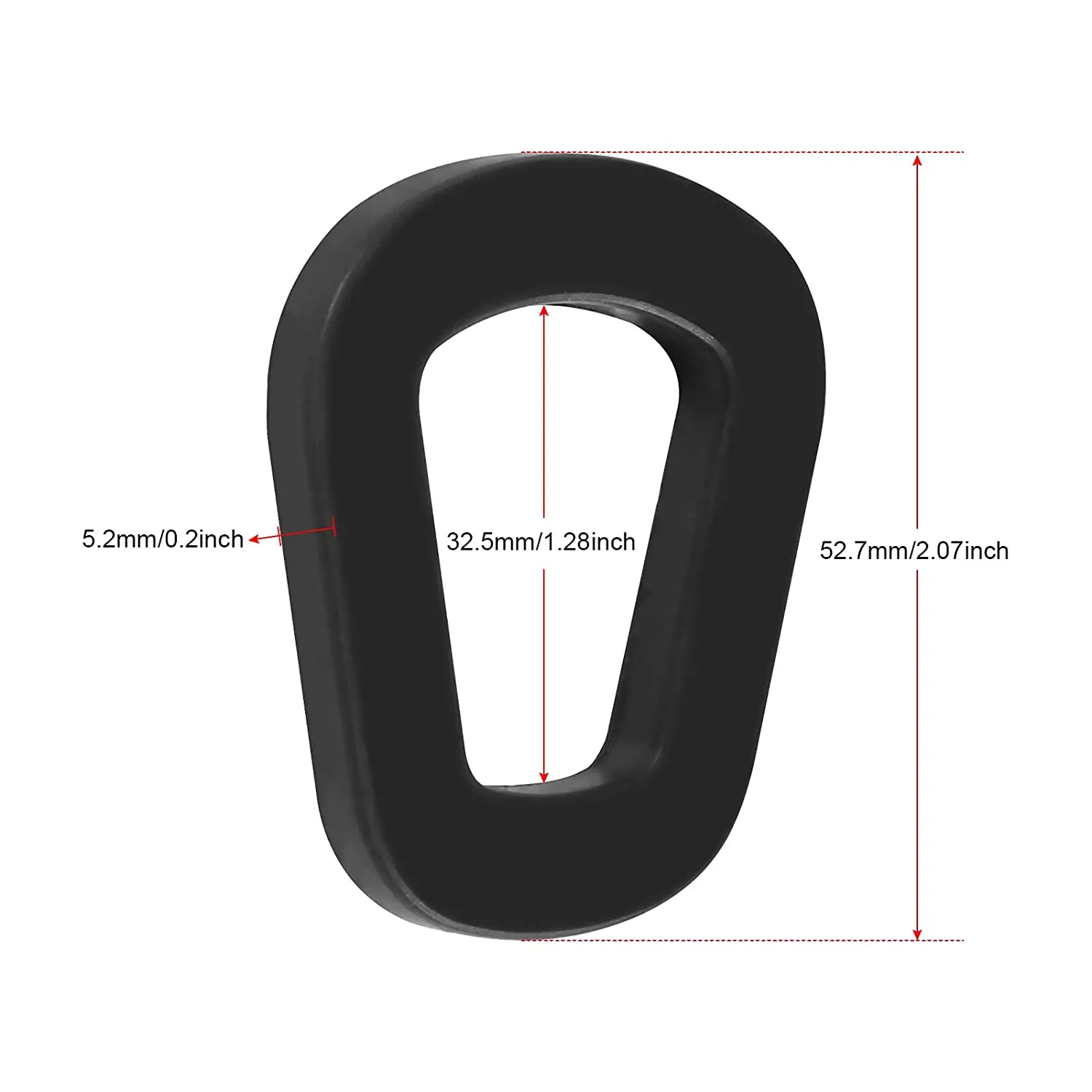 6 PCs Jerry Can Gaskets Black Universal Oil Tank Sealing Ring For Sealey Jerry Cans Seal Fuel Cans Rubber Seal Gasket For 20L