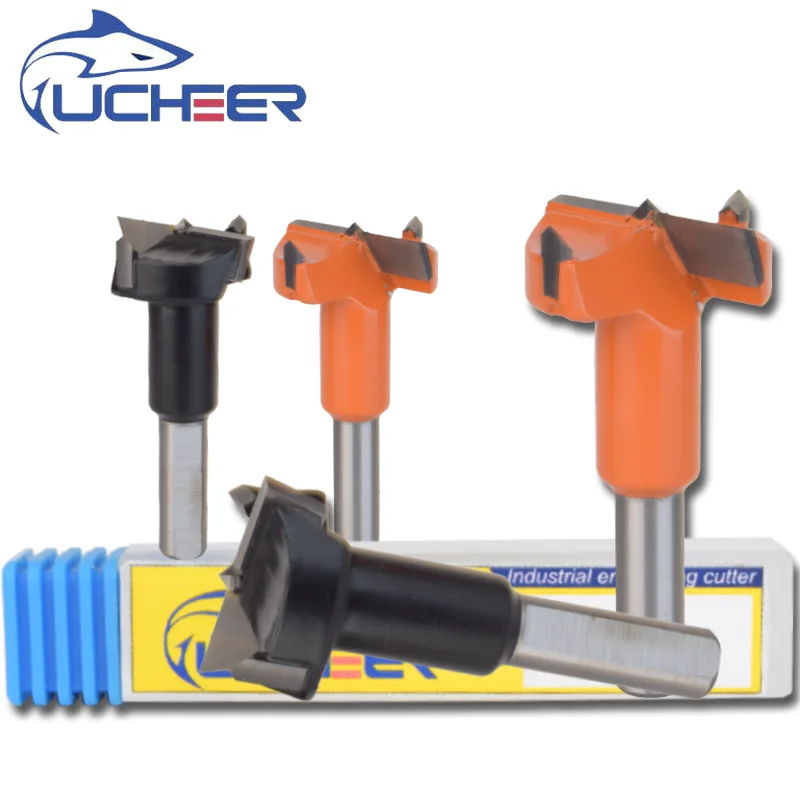 

UCHEER 1pc gang center drill bit wood working drilling wardrobe punching boring hole machine tools