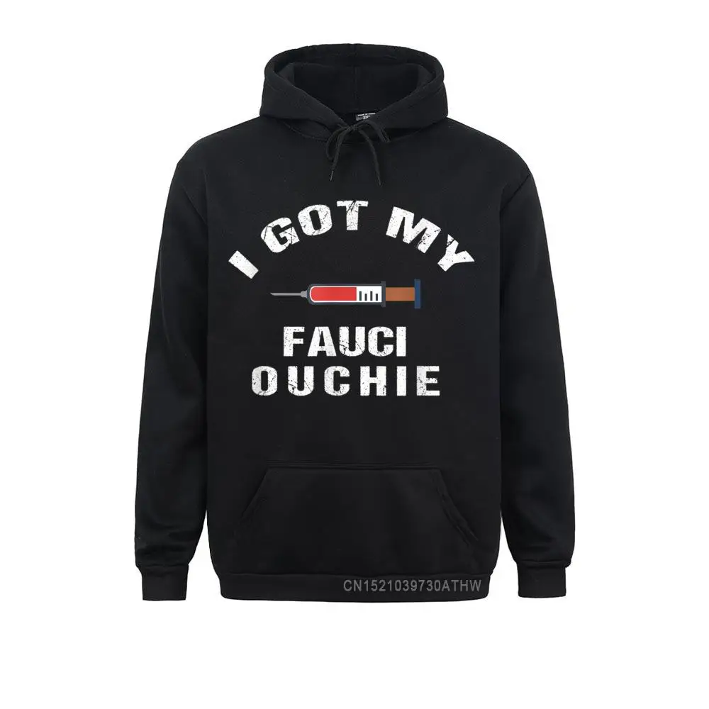 

Normal I Got My Fauci Ouchie Hooded Tops Men Sweatshirts Ostern Day Hoodies Long Sleeve New Arrival