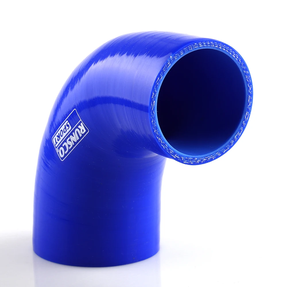 ID 38 45 51 63 76 89mm Silicone Elbow 90° Hose Connector Intercooler Turbo Air Intake Pipe Coupler Silicone Hose