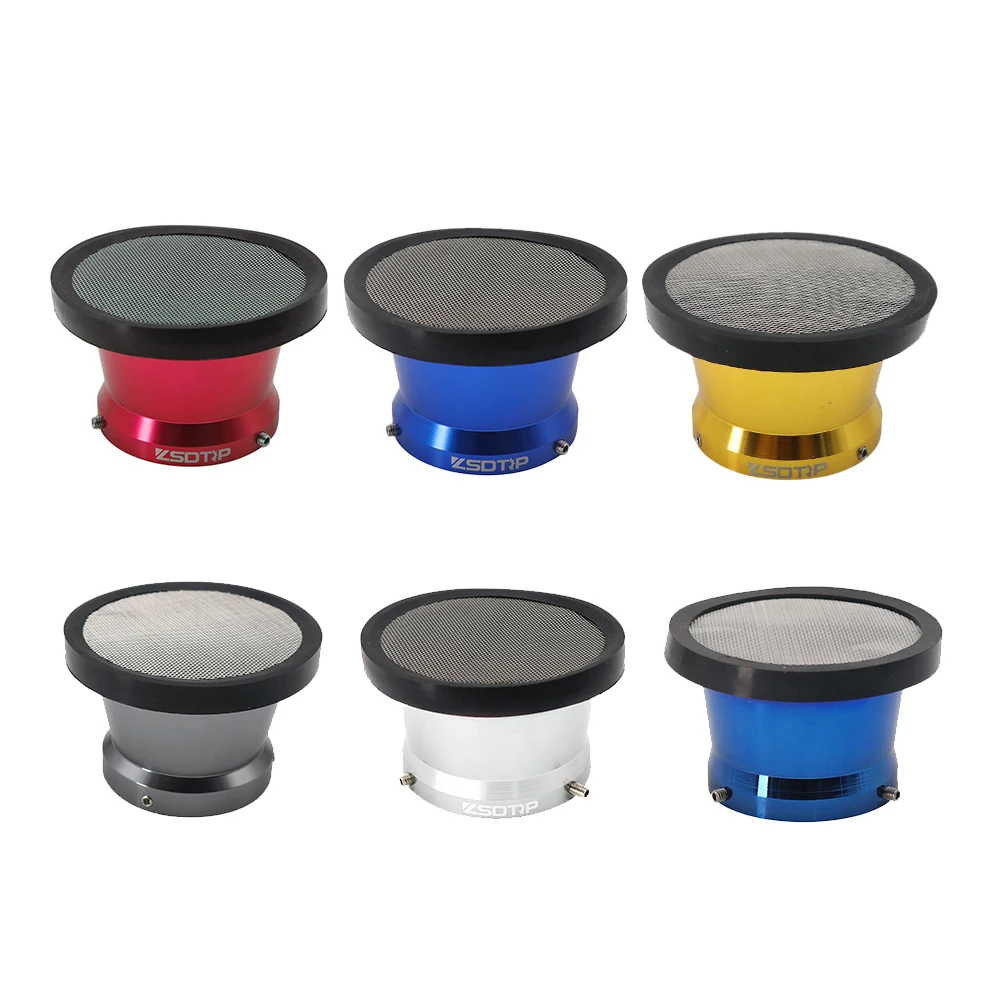 ZSDTRP 오토바이 에어 필터 컵 윈드 컵, 기화기 인터페이스 PWK32 PWK34 용 메쉬 포함, 55mm