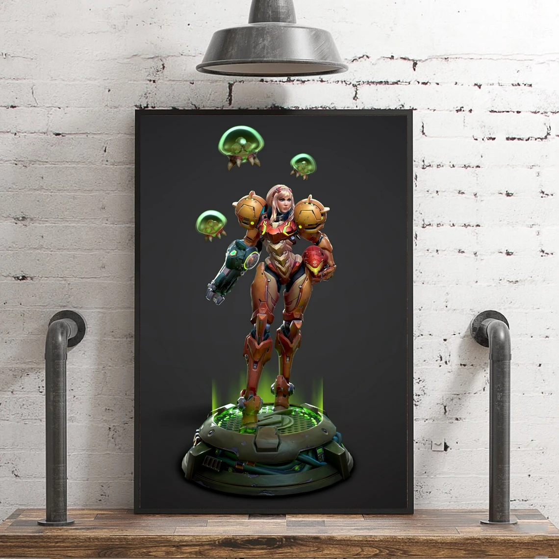 Metroid Game Poster Home Decoration Wall Painting (No Frame)