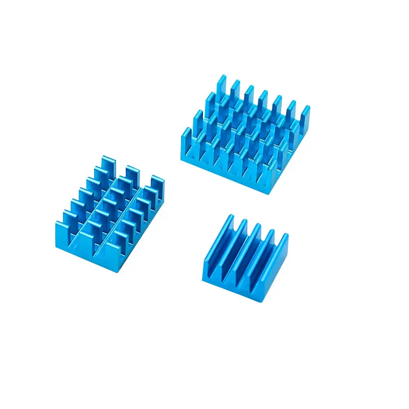 Raspberry Pi 4B Geanodiseerd Kleur Radiator Moederbord Ic Radiator Riem Terug Lijm