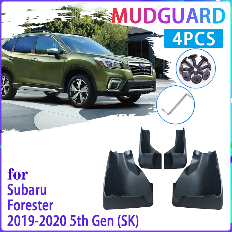 

4 PCS Car Mud Flaps for Subaru Forester SK 2019~2020 Mudguard Splash Guards Fender Mudflaps Auto Accessories