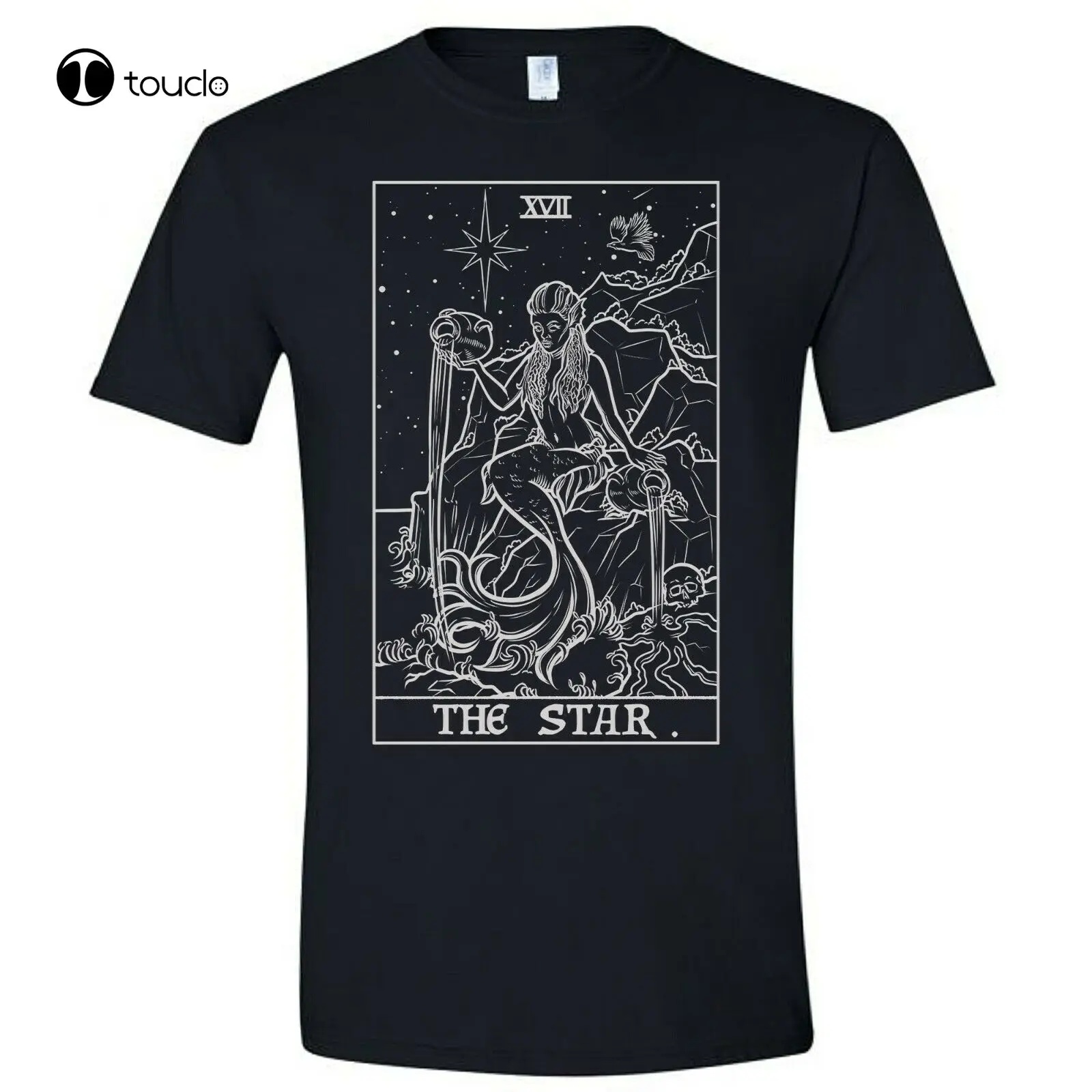 The Star Tarot Card Shirt Spooky Siren Gothic Witch Mermaid Shirt Wiccan Gift