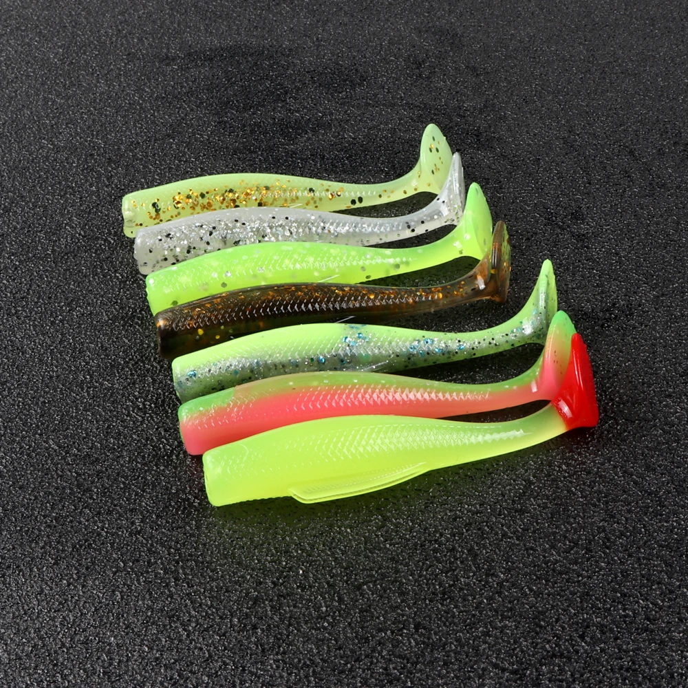 JOHNCOO Señuelo de Pesca TPR – Cebo Blando para Perca y Lubina - imagen 5