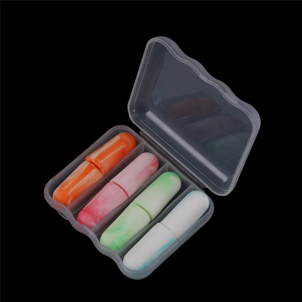 Soft Foam Ear Plugs Sleep Noise Prevention Earplugs Travel Sleeping Noise Reduction Hearing Protection Health Care 1/4/5Pairs