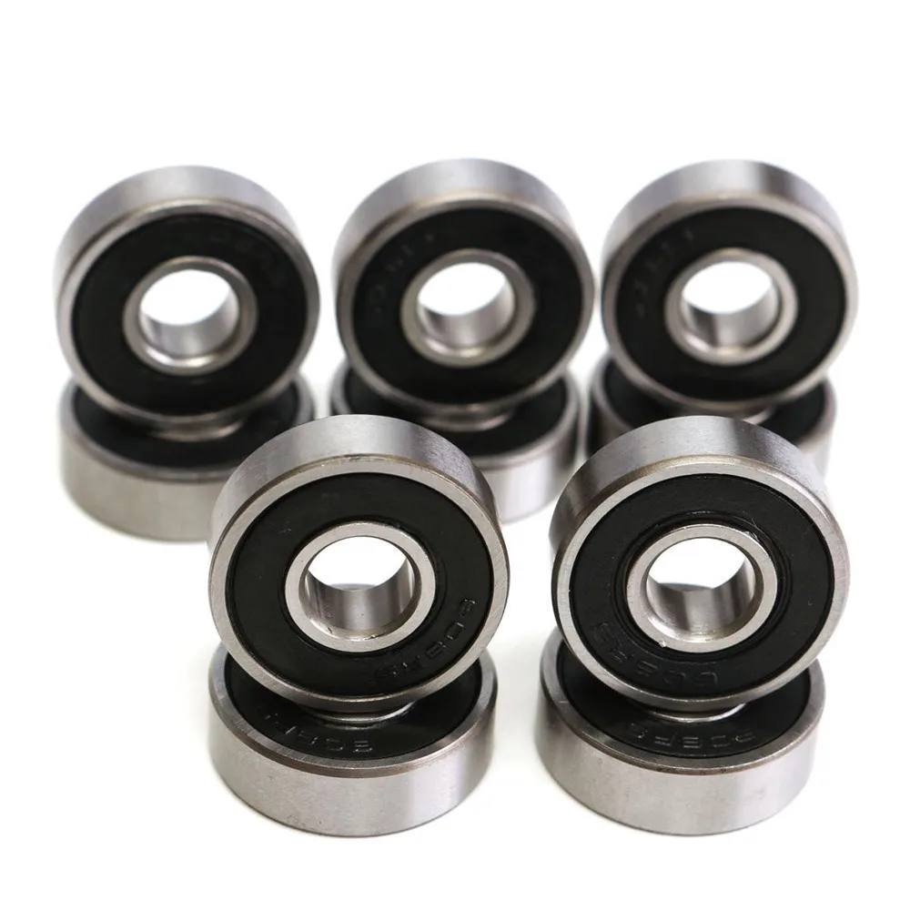 

608 2RS Ball Bearing ABEC-5 8X22X7 mm Deep Groove Steel Sealed Ball Bearings 608RS Z3V3 608-2RS 608rs Bearing