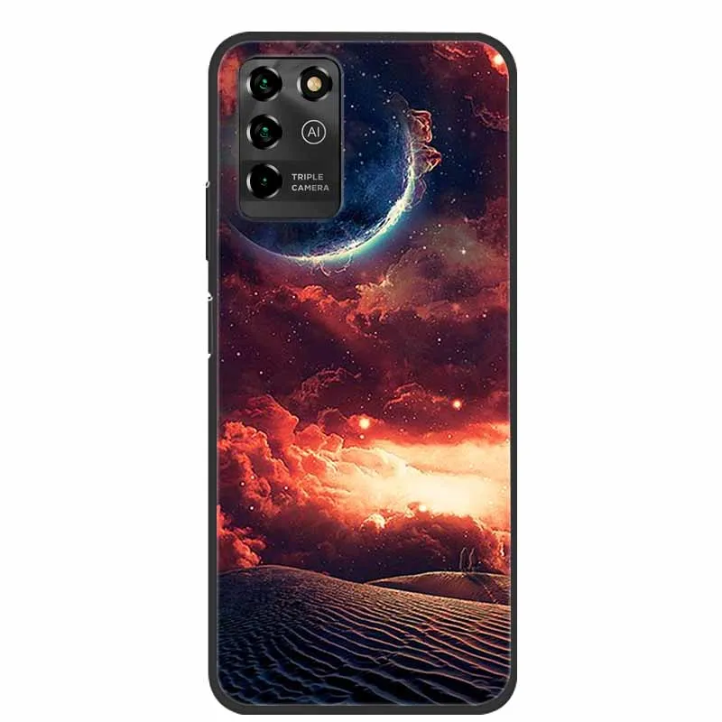 Para ZTE Blade V30 Vita Funda de lujo de silicona TPU Funda suave de teléfono para Blade V30 Vita Funda a prueba de golpes Coque de dibujos animados