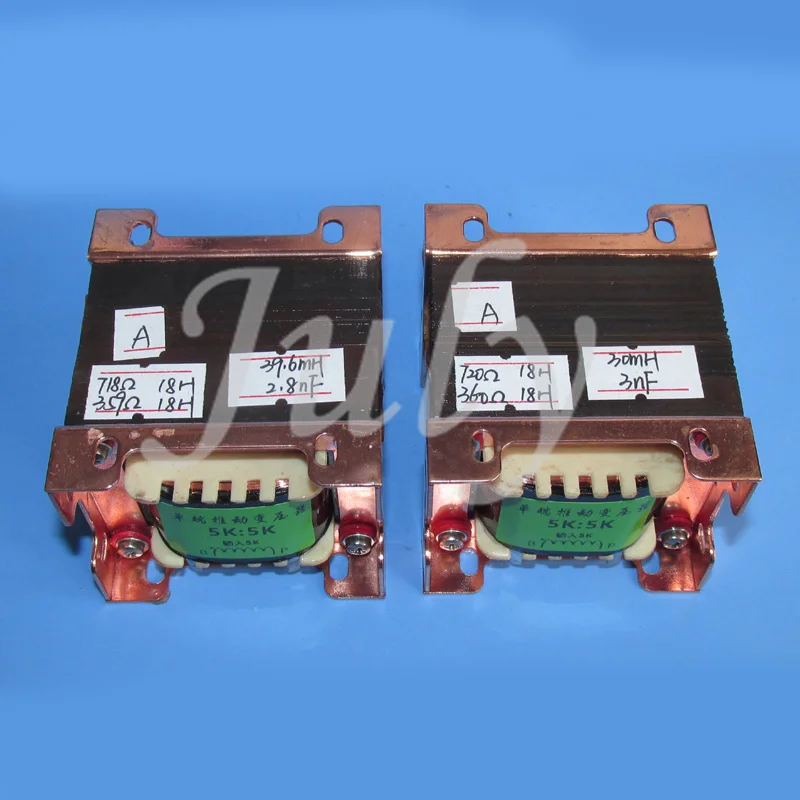 

5K: 5K drive transformer, 6F6, 6P14, 6N11, 12AU7 and other electronic tubes, can pass DC 25mA, two iron cores are optional