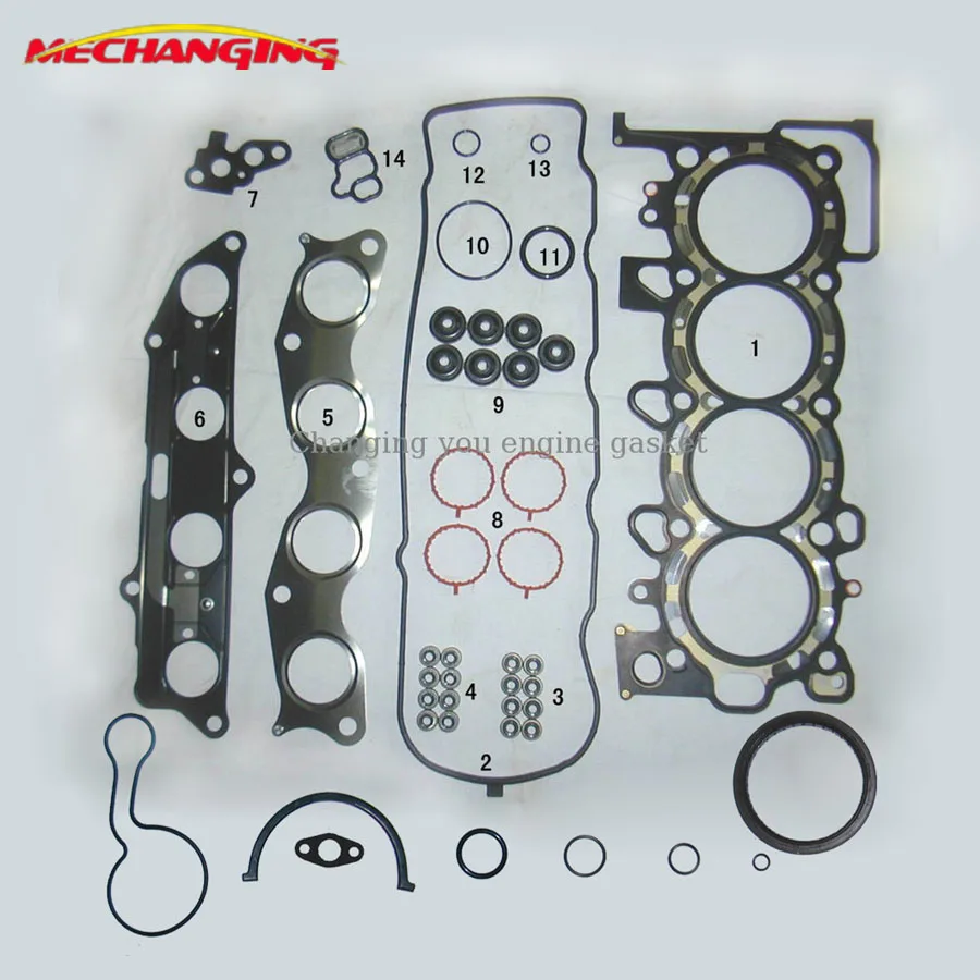 

L15A1 FOR HONDA JAZZ II (GD) OR CITY Saloon 1.5 FF Metal Engine Part Engine Rebuilding Kits Engine Gasket 50275300