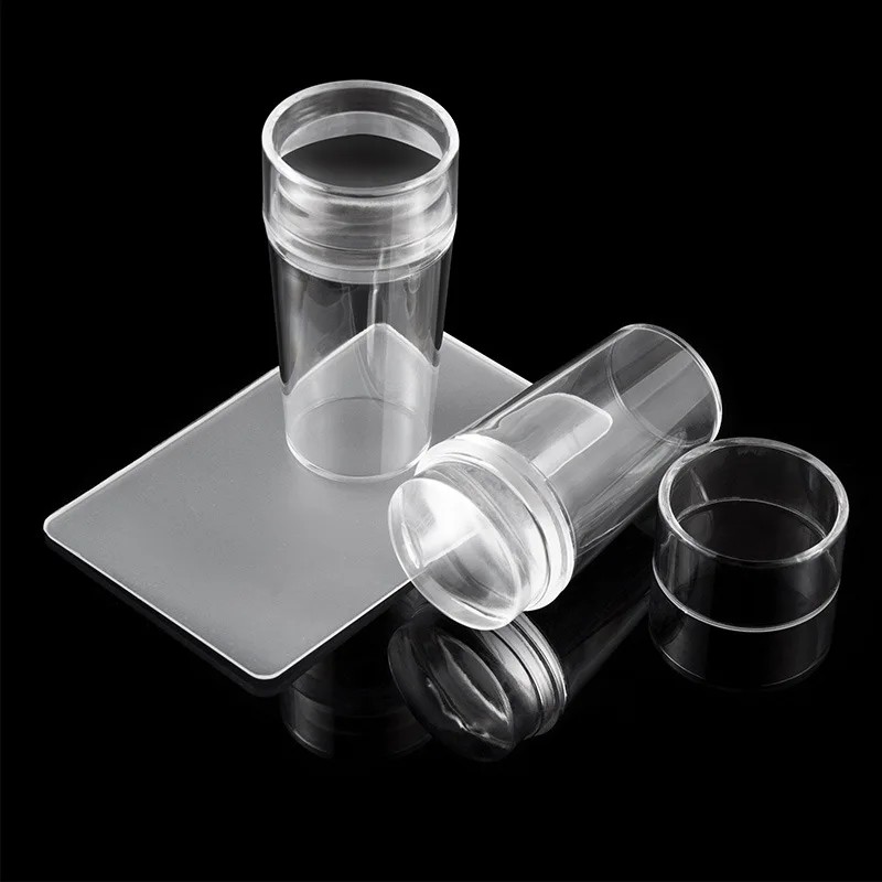 Transparent Silicone Seal Nail Gel Varnishes Printing Plates Seal