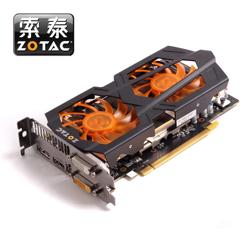 

Original ZOTAC Graphics Cards GeForce GTX660 2GB GPU 192Bit GDDR5 Video Card for nVIDIA Map GTX 660 2GD5 2G Hdmi Dvi DP Used