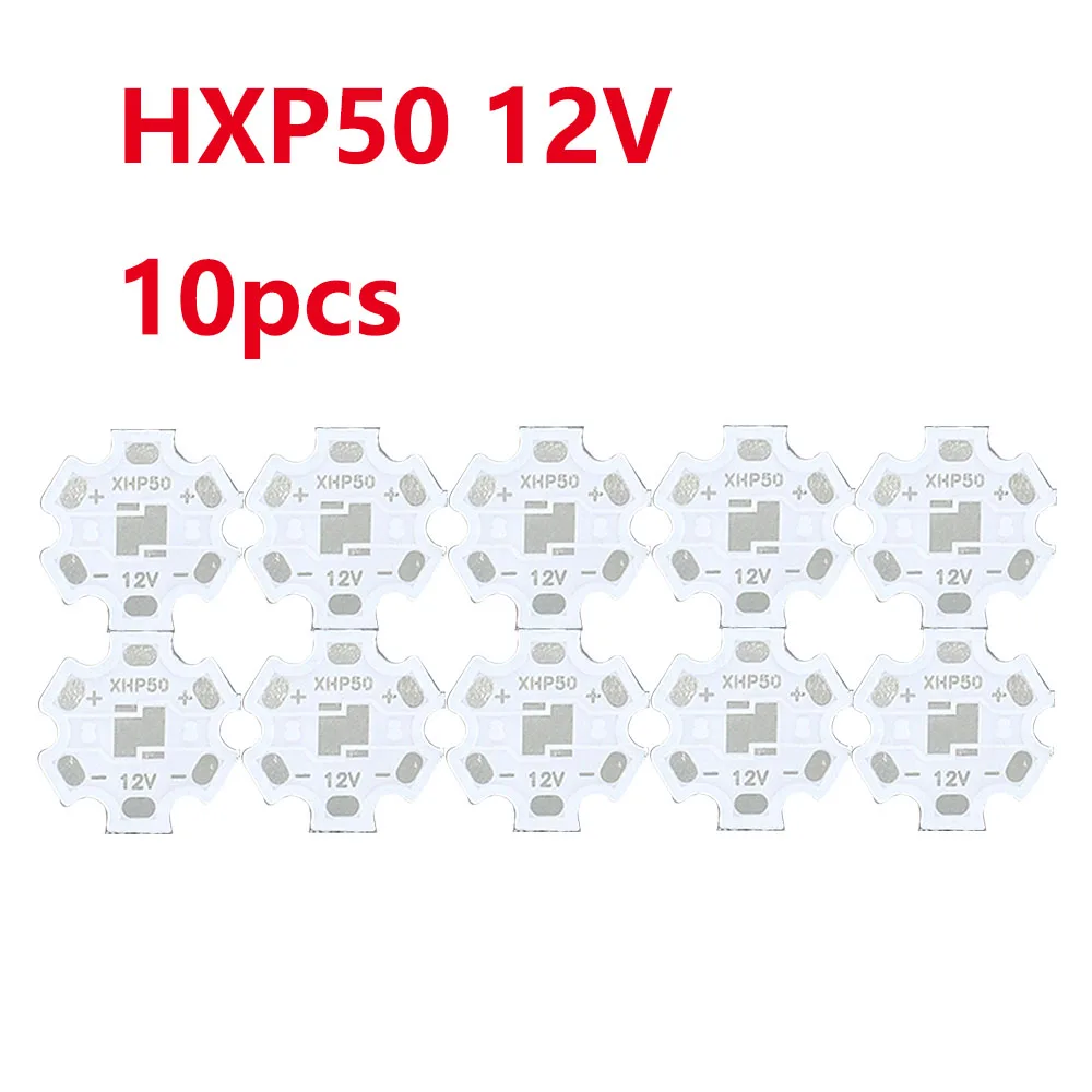 10pcs XHP50 XHP70 6V 12V Superconducting And Ordinary Aluminum Substrate Suitable For Original XHP50/XHP70 Lamp Beads