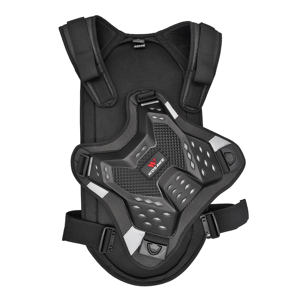 Chaqueta de motocicleta para adultos, Protector de pecho y espalda, armadura corporal para Moto, Protector de cuerpo de carreras, chaqueta de