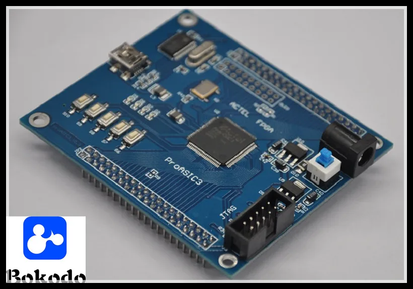 Imagem -02 - Actel Proasic A3p250 com Serial Port Fpga Sistema Mínimo Desenvolvimento Board Experimental Board