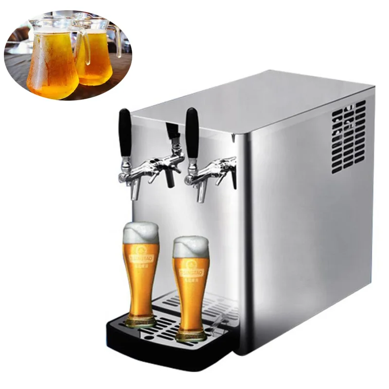 Beer cooler machine draft beer dispenser  cafe cooler