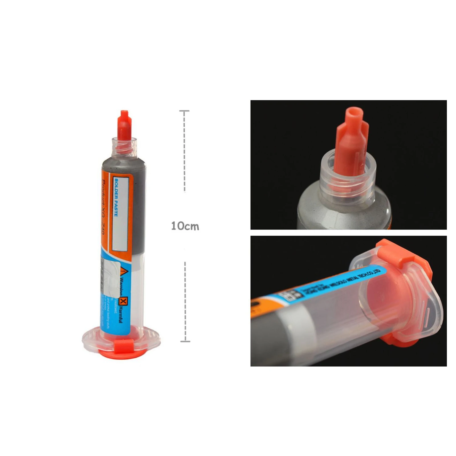 BGA Tin Solder Paste Leaded Syringe Liquid Flux Melting Point XG-Z40 Repair Stencil Welding Soldering Tool Welding Machine