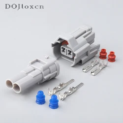 2/10/20/50 Sets 2 Pin Denso In Title EV1 US Car EV6 Fuel Injector Waterproof Male Female Connector Housing 6189-0553 6180-2405