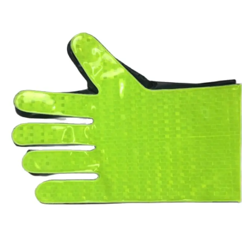 Guantes de protección reflectantes de PVC, intermitentes