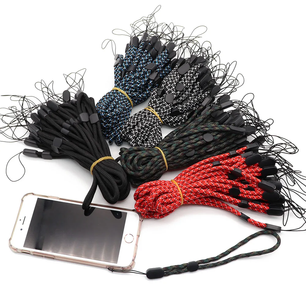 Verstelbare Polsband Hand Lanyard Voor Telefoon Voor Samsung Camera Gopro Usb Flash Drives Keys Id Card Keycord Sleutelhanger