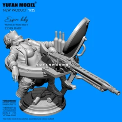 1/35 YUFAN Resin model kits figure colorless and self-assembled YFWW-2099