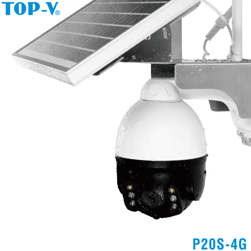 

Pan Tilt 1080P Solar Power Outdoor Security Camera Waterproof P2P Night Vision Wifi Cloud Video Security Camera