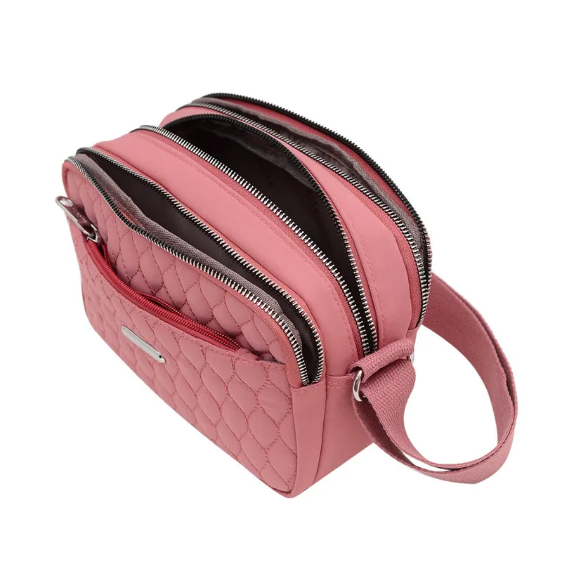 Multifunction Nylon Shoulder Bag for Women Small Square Bag New Crossbody Bag Travel Portable Handbag Purse Shopping Totes bolsa