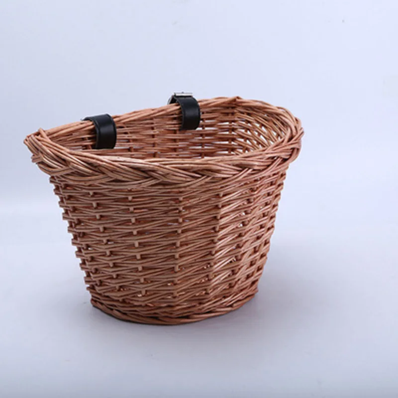 Đầm Trẻ Em Mây Xe Đạp Giỏ Đựng Đồ Trẻ Em Vặn Xe Hơi Xe Đạp Xe Cân Bằng Giỏ Xe Đạp Xe Tay Ga Giỏ Xe Đạp