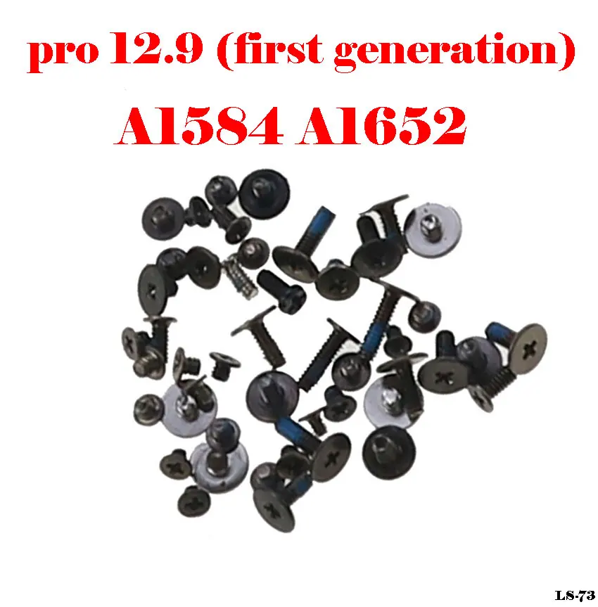 1 set baut dalam iPad, untuk iPad 2/3/4/5/mini Pro 9.7 10.5 11 12.9 Air 3 motherboard full sekrup lengan pengganti