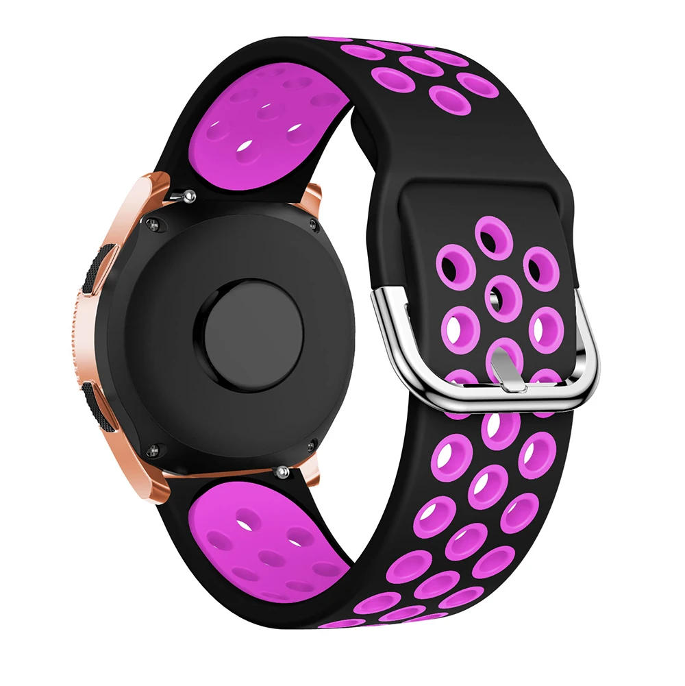 20mm Silicone Strap For Samsung Galaxy Watch 42mm Wristband Replacement Watch Band For Samsung Galaxy Watch Active 2 40mm 44mm