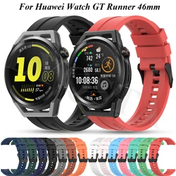 Official Band For Huawei Watch GT Runner GT3 GT2 46mm 42mm 3 Pro Magic 2 42/46mm Silicone Strap Watchs 20 22mm Easyfit Watchband