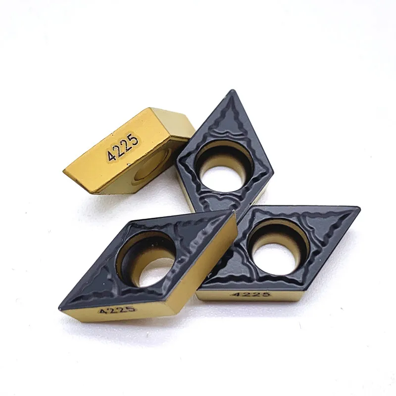10PCS DCMT11T304 PM 4225 DCMT11T308-PM 4225 High Quality Lathe Cutter Internal Tokarny Carbide Turning Tools