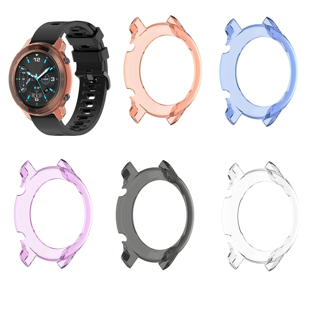 นาฬิกากรณีนุ่มTPUหน้าจอป้องกันShellสำหรับTicwatch GTX Smartwatchอุปกรณ์เสริม