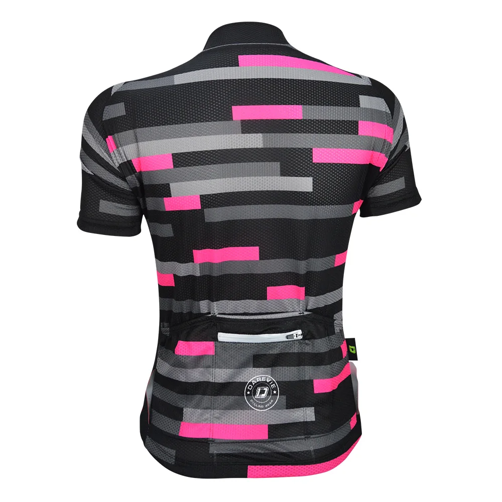 DAREVIE maglia da ciclismo da donna Soft Slim Fit maglia da ciclismo da donna Pro Team maglia da bici ad asciugatura rapida traspirante di alta qualità